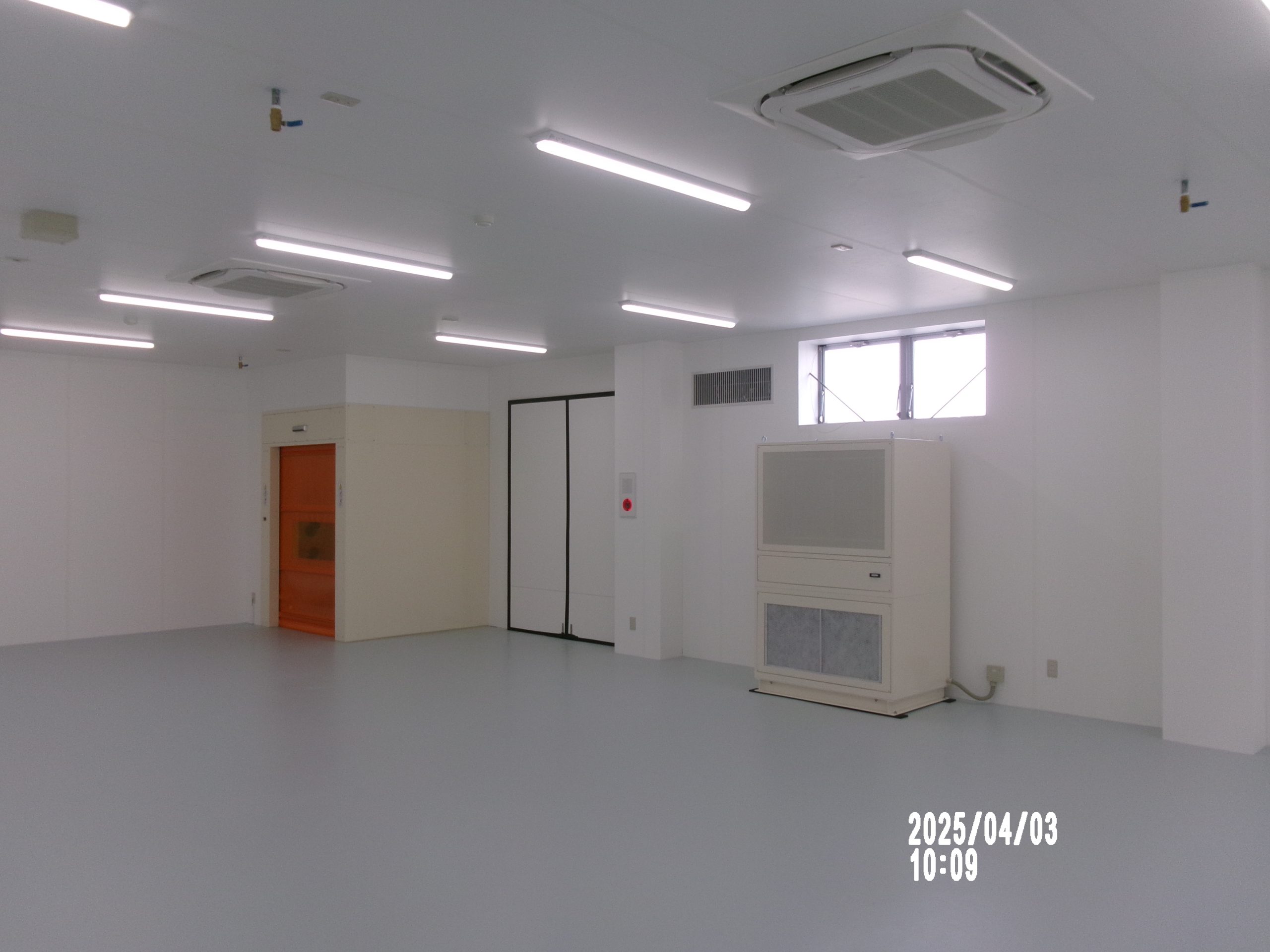 神生産業株式会社 王喜工場クリーンルーム設備設置工事5