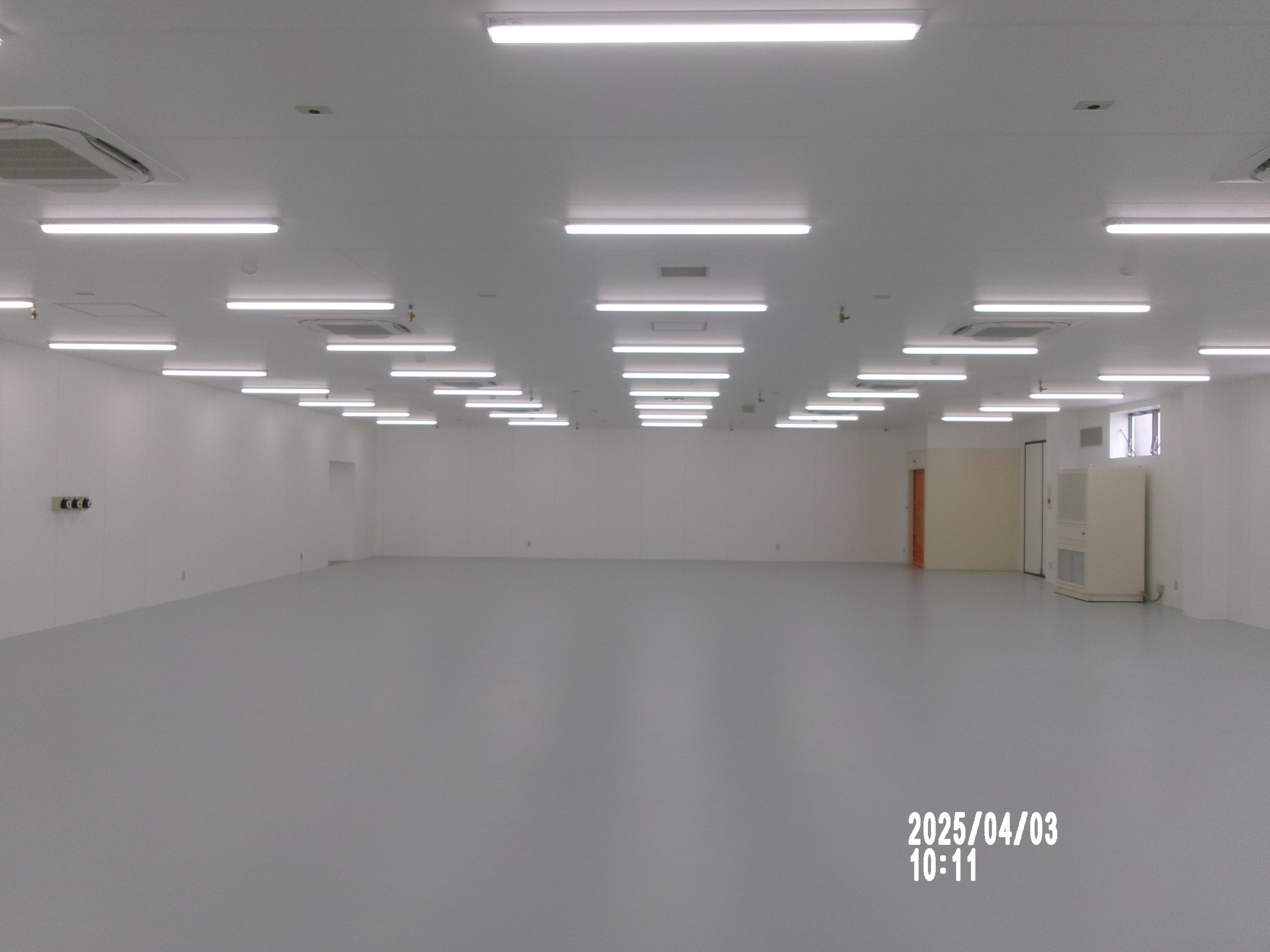 神生産業株式会社 王喜工場クリーンルーム設備設置工事4
