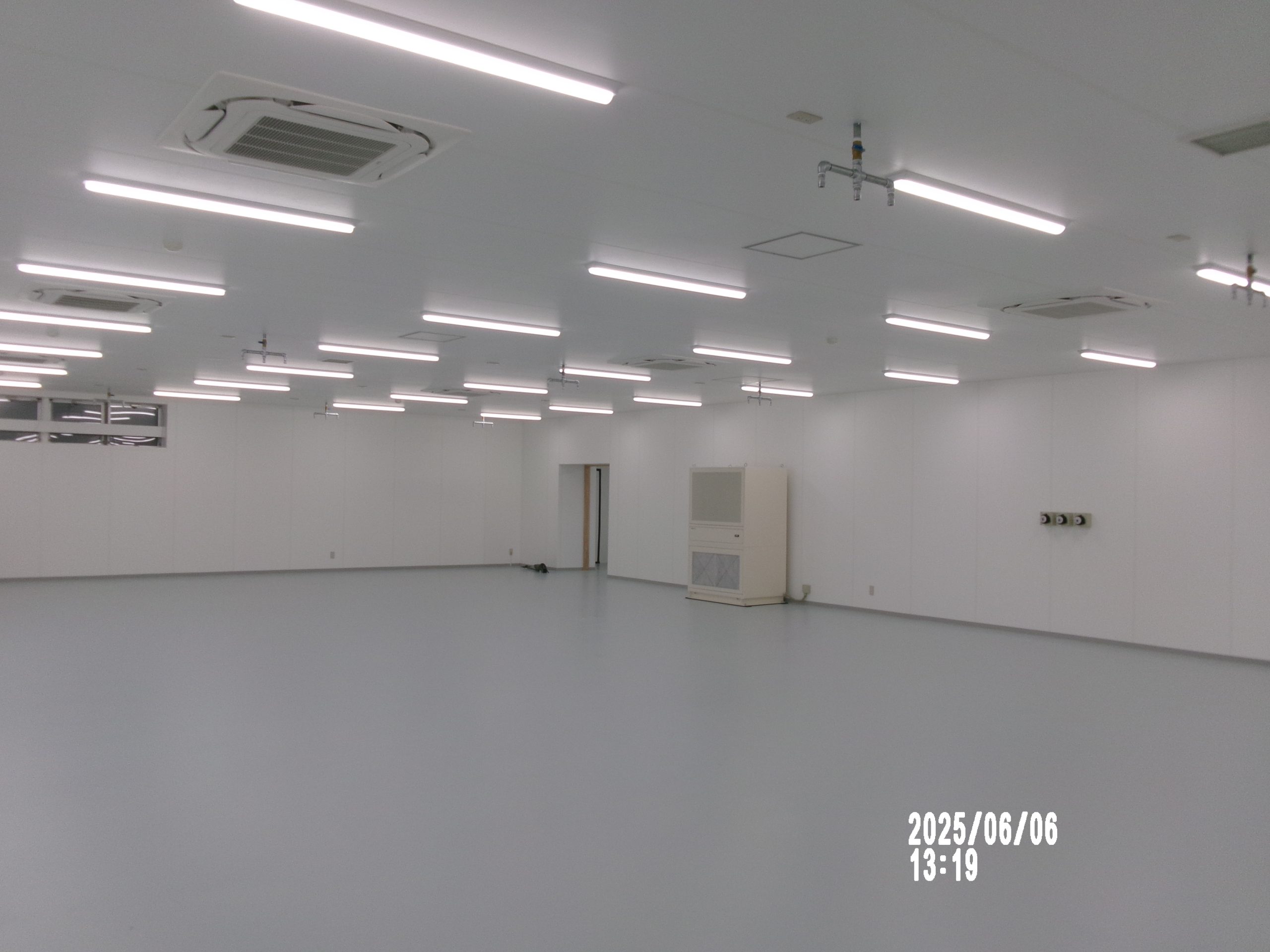 神生産業株式会社 王喜工場クリーンルーム設備設置工事3